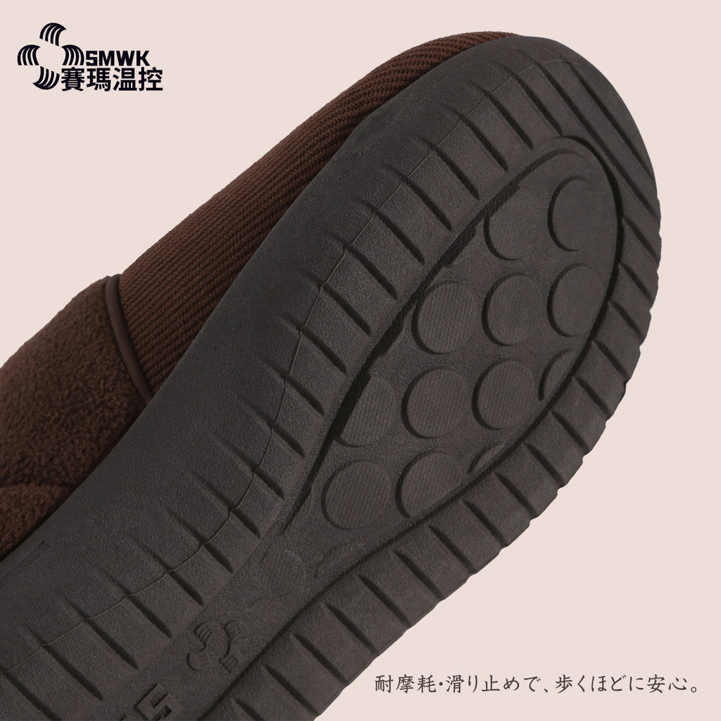 Elderly Birkenstock Winter Smart Charging Heating Shoes Men's Indoor Warm Home Thick-Soled Women's Outer Wear Heated Slippers